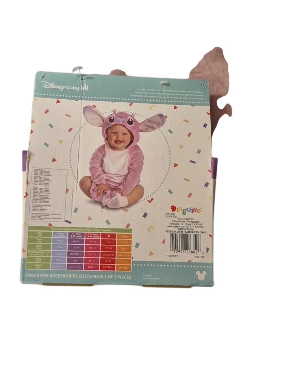 Disney Pink & Lavender Baby Stitch 'Angel' Infant Hat - Kids Accessories